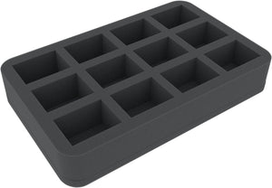 HS045A036 Feldherr foam tray for Warriors of Chaos - 12 Compartments