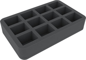 HS050A072 Feldherr foam tray for Necrons - 12 compartments