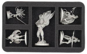 HS060A054 Feldherr foam tray for Kingdom Death: Pinups Of Death - 5 compartments