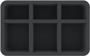 HS070A028 Feldherr foam tray for Necrons - 6 compartments