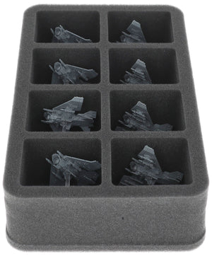 HS070A058 Feldherr foam tray for Legions Imperialis - 8 compartments