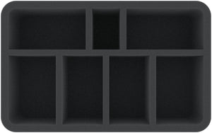 HS080A019 Feldherr foam tray for Chaos Daemons: Khorne - 7 compartments