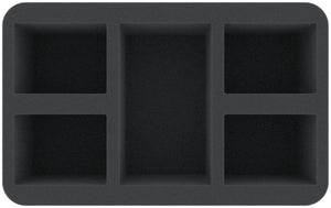 HS090A005 Feldherr foam tray for Idoneth Deepkin - 5 compartments