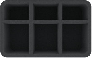 HS100A007 Feldherr foam tray for Necrons - 6 compartments