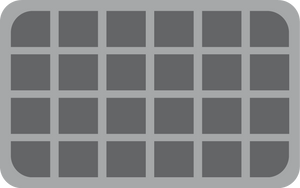 HS060IA01 60 mm 24 slots for Star Wars Imperial Assault Miniatures