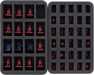 Feldherr foam set + Magnetic Box blue for HeroQuest: Advanced Quest Edition