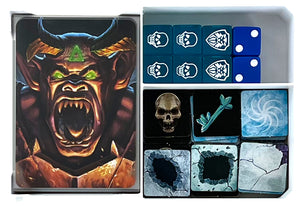 Feldherr foam set + card holder for HeroQuest (2021): The Frozen Horror - board game box