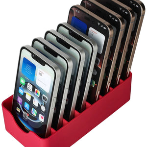 Feldherr mobile phone holder / smartphone parking space for classrooms - 8 smartphones