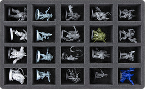 IGMFJY045BO foam tray for Really Useful Boxes - 20 compartments