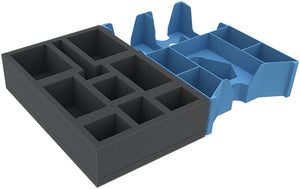 Feldherr foam set + Organizer Insert Tray for Warhammer Underworlds: Wyrdhollow - core game box