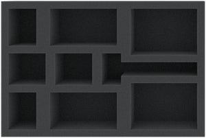 Feldherr foam set + Organizer Insert Tray for Warhammer Underworlds: Wyrdhollow - core game box