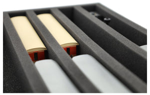 IU050A004 Feldherr foam insert for model railway - H0e scale - 6 compartments - for upright storage