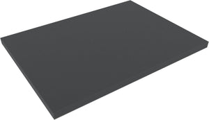 IUBA015 370 mm x 270 mm x 15 mm foam base / foam topper