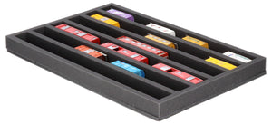 JV045A002 Feldherr foam insert for model railway - H0m scale - 6 compartments - for horizontal storage