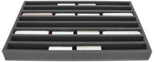 JV055A002 Feldherr foam insert for model railway - H0m scale - 8 compartments - for upright storage