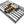 JV055A004 Foam insert for model cars 1:87 - Trucks, buses, utility vehicles - 8 compartments