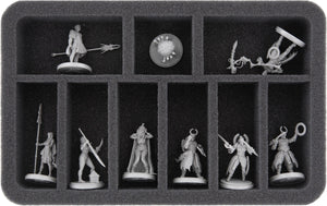 Feldherr foam tray set for KDM Wave 1 + 2: Spidicules, Sunstalker and small monsters