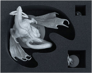 Feldherr foam tray set for KDM Wave 1 + 2: Dragon King, Gorm, Lion God, Lonely Tree and small monsters