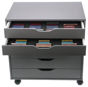 Feldherr Zugliege - Z scale - for IKEA ALEX drawer unit on casters 60 x 42 cm - 10 compartments - KQMFQLA02