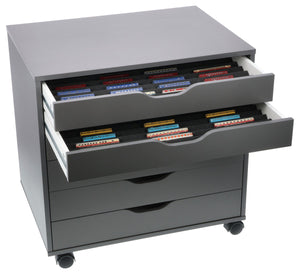 Feldherr Zugliege - Z scale - for IKEA ALEX drawer unit on casters 60 x 42 cm - 10 compartments - KQMFQLA02