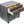 Feldherr Zugliege - H0 scale 60 x 42 cm - for IKEA ALEX drawer unit on casters - 5 compartments - KQMFQNA01