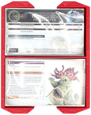 Feldherr Card Holder for Warhammer Age of Sigmar: Warscroll Cards 70 x 121 cm