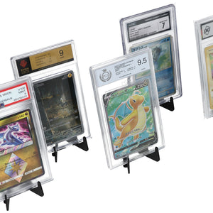 5 pcs value pack Feldherr Card Stand - Foldable - for Graded Cards, Trading Cards and Slabs