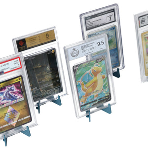 5 pcs value pack Feldherr Card Stand - Foldable - for Graded Cards, Trading Cards and Slabs