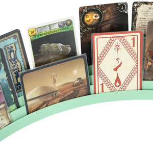 Feldherr card stand for game cards - 4 tiered rows