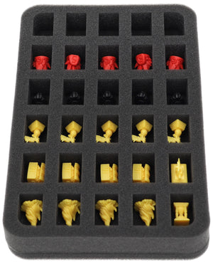 Feldherr Storage box FSLB310 with Storage box FSLB055 for Heroes of Might & Magic III: The Board Game - Gameplay All-In Pledge - miniatures only