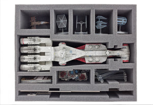 Feldherr MAXI Star Wars X-Wing Rebel Set 1 / Tantive, Falcon, YT-2400, 15 Ships