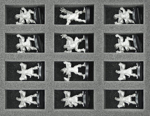 Feldherr MEDIUM case for 102 Blood Bowl miniatures
