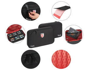 Feldherr MINI MINUS half-size 20 cut outs foam case