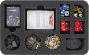 Feldherr MINI PLUS Case for The Walking Dead: All Out War Miniatures Game Core Set.