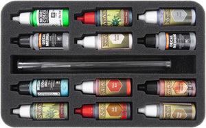 Feldherr MINI PLUS bag for model color bottles + paintbrushes + accessories