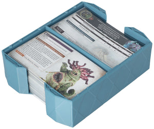 Feldherr Magnetic Box green for Warhammer Age of Sigmar: Warscroll Cards (70 x 121 mm)