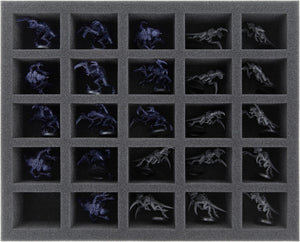 Feldherr Storage Box FSLB250 for tanks/monsters and 82 miniatures