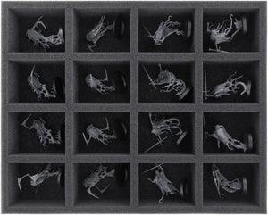 Feldherr Storage Box FSLB310 for 107 miniatures on up to 40 mm bases