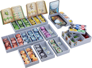 Feldherr Organizer Insert for The Quacks of Quedlinburg + The Herb Witches - core game box