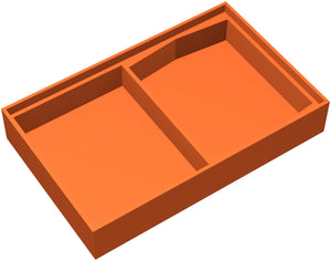 Feldherr Organizer Insert for Brass: Lancashire / Brass: Birmingham Deluxe Edition (2018) - board game box