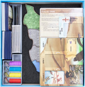 Feldherr Organizer Insert (Painters Edition) for Spirit Island - board game box