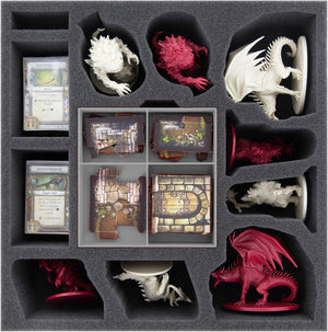 Feldherr Organizer Insert Upgrade Set for Descent: Journeys in the Dark 2nd Edition - core game box