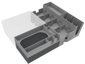 Feldherr Organizer Insert + foam tray for Gloomhaven: Jaws of the Lion - board game box