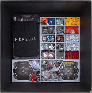 Feldherr foam set + Organizer Insert for Nemesis - core game box