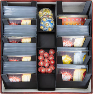 Feldherr Organizer Insert for Keyforge: Call of the Archons - Starter Set - board game box