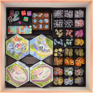 Feldherr Organizer Insert for Dinosaur World - core game box