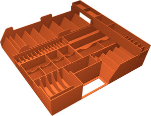 Feldherr Organizer Insert for Robinson Crusoe and expansion Voyage of the Beagle