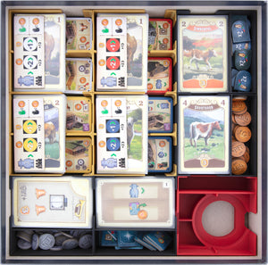 Feldherr Organizer Insert for Great Western Trail Second Edition + expansion / Argentina
