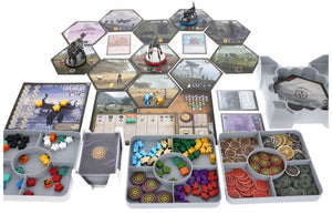 Feldherr Organizer Insert + foam set for Expeditions + expansion - core game box