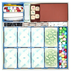 Feldherr Organizer Insert for Wingspan - Core Game + 4 Expansions - Core Game Box